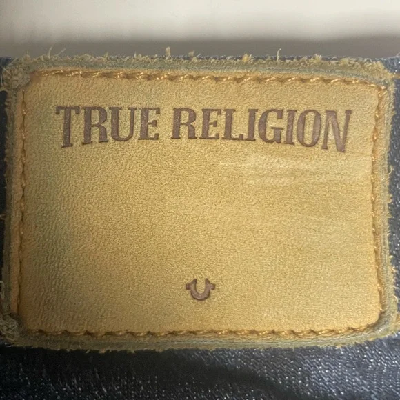 True Religion Casey Low Rise Super Skinny Stretch Dark Blue Denim Women's 28 - Picture 6 of 12